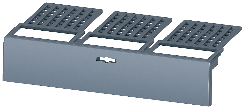 [Imagem TAMPA DE TERMINAL DE 3 POLOS 1 PÇ. ACESSÓRIOS PARA: 3VM12 3VM92110WD30 SIEMENS]