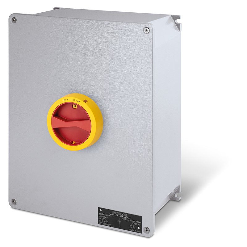 [Imagem do produto CHAVE SECCIONADORA 32A 8P IP66/IP69 590.GE3208 SCAME]