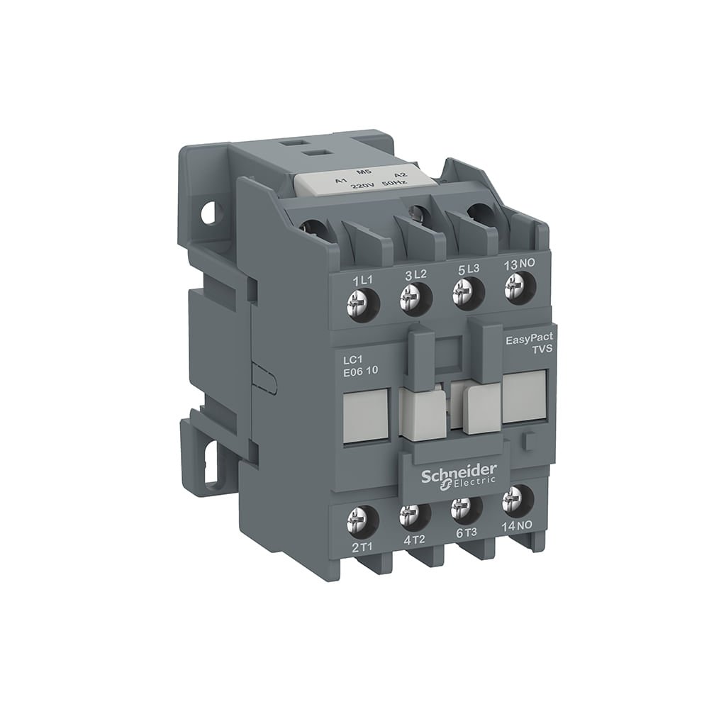 [Imagem do produto CONTATOR TRIPOLAR TESYS E 9A 1NA 380VCA50/60HZ LC1E0910Q7 SCHNEIDER]