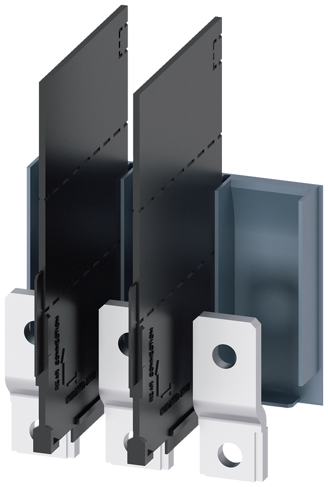 [Imagem EXTENSÃO DA LIGAÇÃO LADO FRONTAL 3 PEÇAS ACESSÓRIOS PARA: 3VA51 3VA91330QB00 SIEMENS]