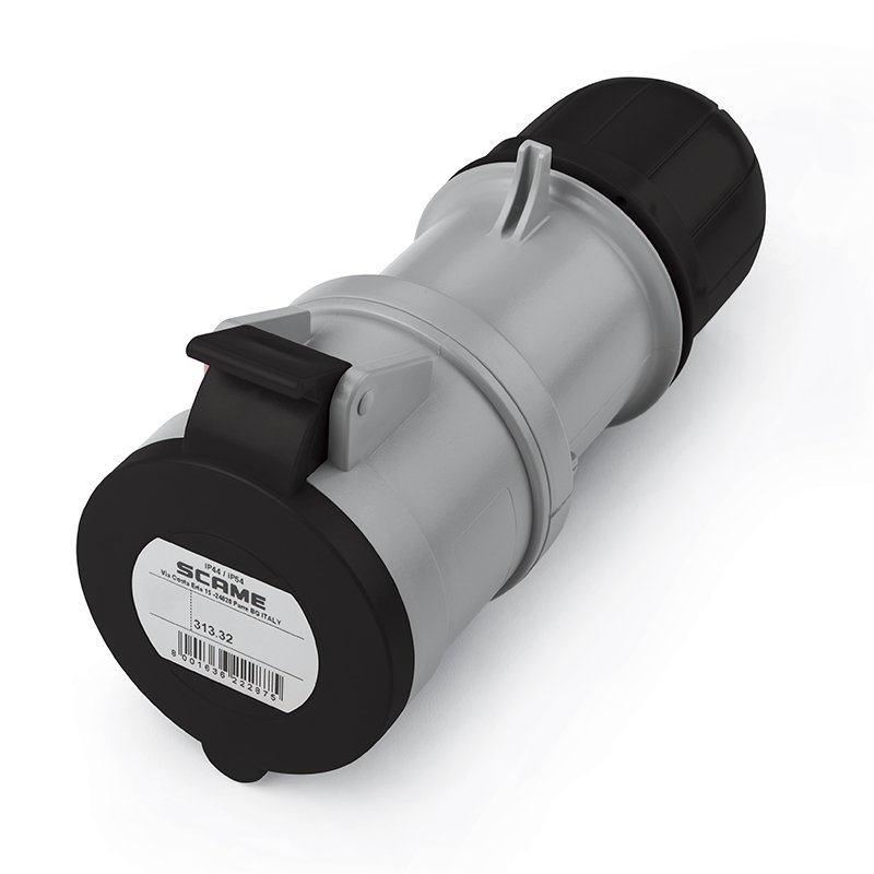 [Imagem do produto TOMADA MÓVEL 2P+T IP44 32A 7H 480-500V 313.32436 SCAME]