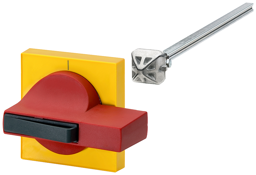 [Imagem ACIONAMENTO DA PORTA 8UC7 MANÍPULO VERMELHO/AZUL-VERDE BASIC CHAPA PROTETORA  8UC72223BB20 SIEMENS]