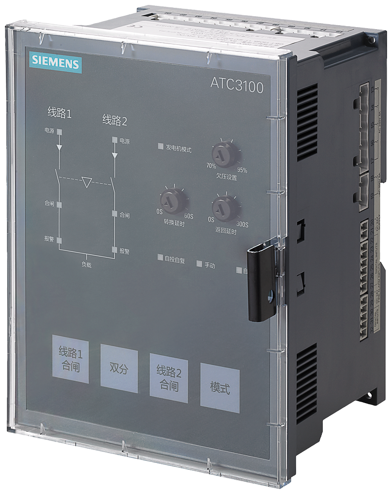 APARELHO DE COMANDO DE COMUTAÇÃO DE REDE ATC 3100 CN 3KC90008CL10 SIEMENS