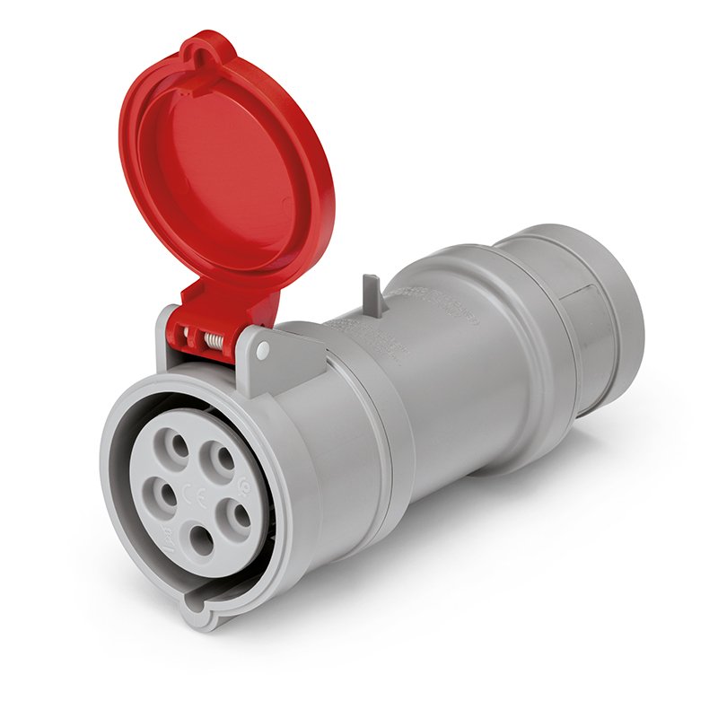 [Imagem do produto ADAPTADOR SIMPLES 3P+N+T 380V 16A 610.3747 SCAME]