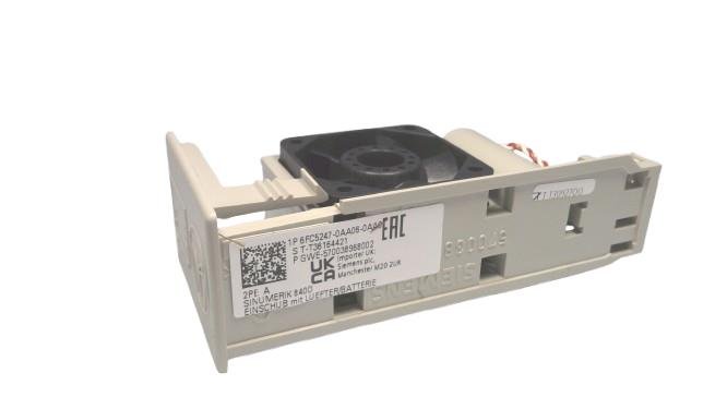 INSERÇÃO DA BATERIA SINUMERIK 840D/DE COM BATERIA E VENTILADOR PARA NCU 6FC52470AA060AA0 SIEMENS