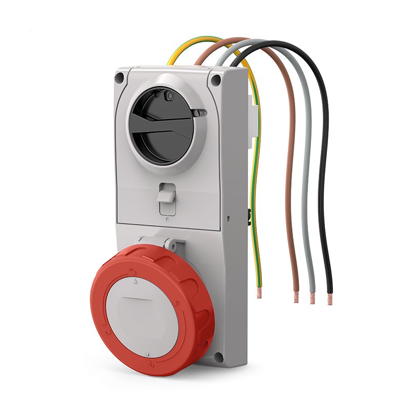 [Imagem do produto TOMADA DE EMBUTIR COM FUSÍVEL .3P+T 16A 3H 408.16864 SCAME]