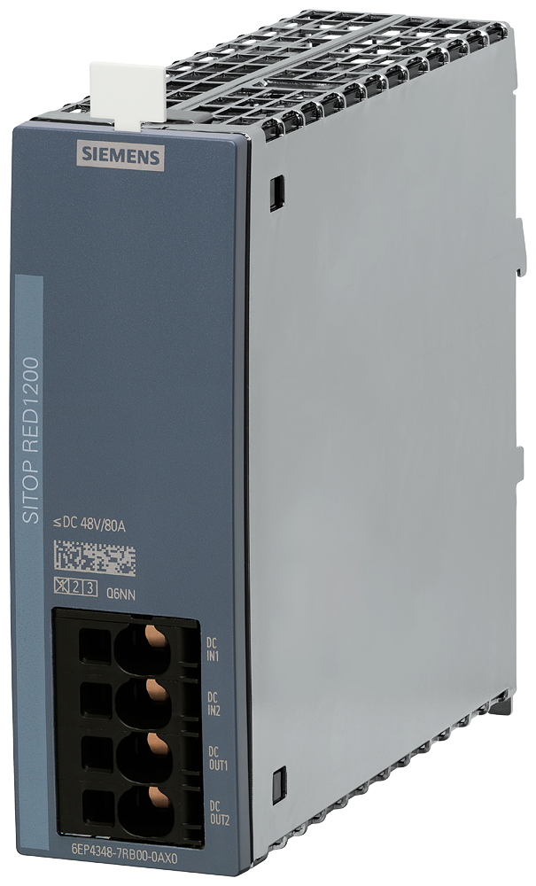 [Imagem MÓDULO REDUNDANTE SITOP RED1200, 12 V CC, 24 V CC, 48 V CC 6EP43487RB000AX0 SIEMENS]