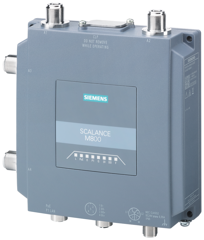 [Imagem do produto ROTEADOR SCALANCE MUM856 - 1 ROW 6GK58562EA003AA1 SIEMENS]