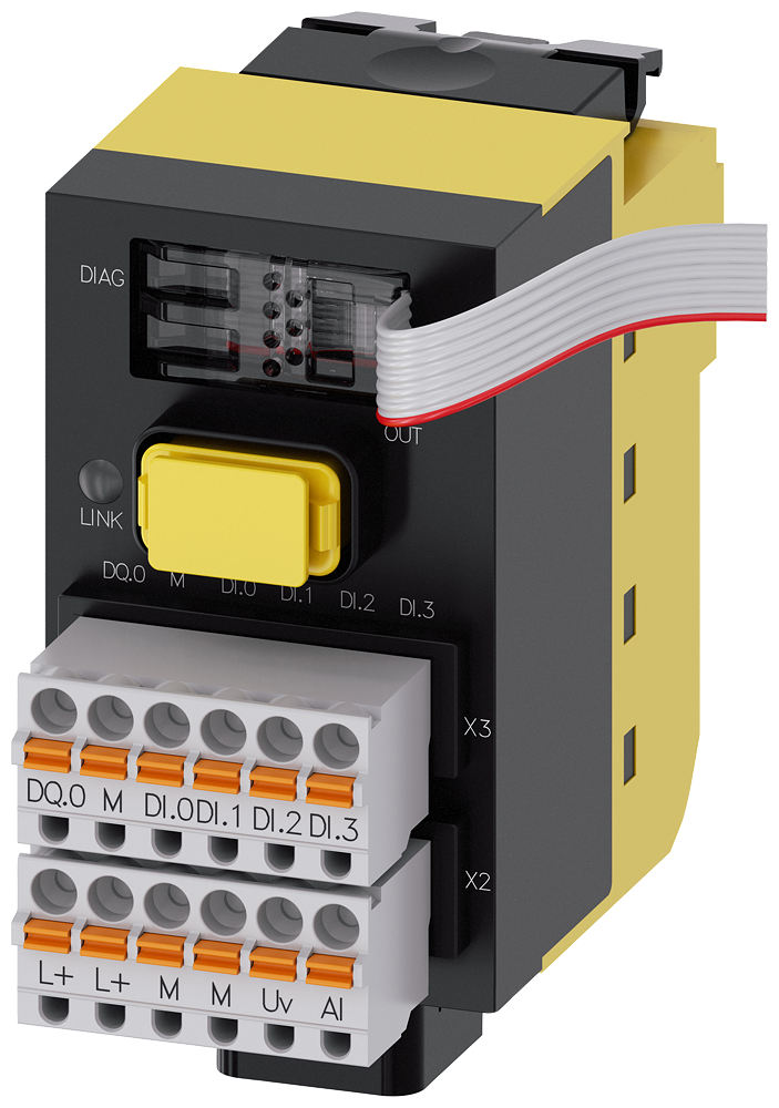 [Imagem MÓDULO DE INTERFACE PARA PROFINET, FAILSAFE, 24V CC, 1-20 MÓDULOS TERMINAIS,  3SU14001LL103BA1 SIEMENS]