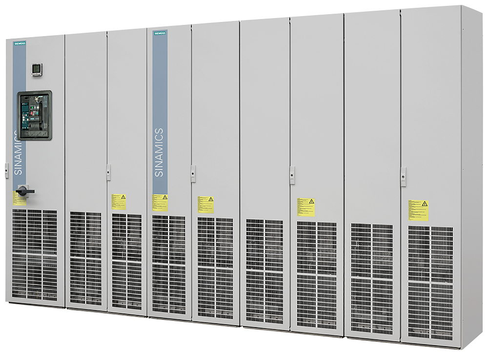 [Imagem MÓDULO GABINETE TRIFÁSICO 250KW 300A 500/690V 50/60HZ SINAMICS S120 6SL37301TG330AA3 SIEMENS]