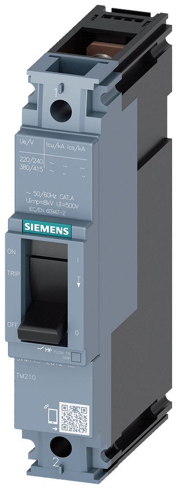 [Imagem DISJUNTOR 3VM1 IEC FRAME 160 CLASSE DA CAPACIDADE DE COMUTAÇÃO S ICU=36KA @ 2 3VM11124ED120AA0 SIEMENS]