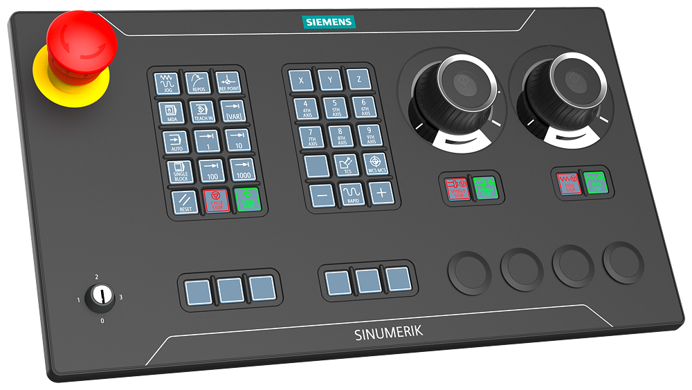 [Imagem PAINEL OPERAÇÃO SINUMERIK MCP 1500 USB 6FC53030AP010AA0 SIEMENS]