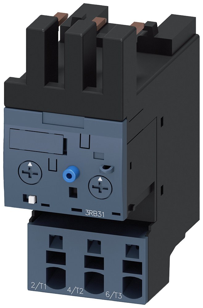 [Imagem do produto RELÉ DE SOBRECARGA 6-25A PROTEÇÃO DO MOTOR S0, CLASS 5-30, MONTAGEM EM CONTATOR 3RB31234QE0 SIEMENS]