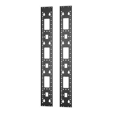 [Imagem EASY RACK VERTICAL 0U ACCESSORY CHANNEL 24U QTY. 2 ER7RCC24 SCHNEIDER]
