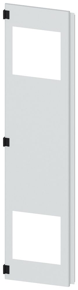 METADES DA PORTA ESQUERDA COM CORTE PARA VENTILADOR DO FILTRO 8MF18402UT253BA2 SIEMENS