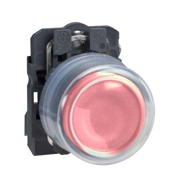 [Imagem BOTÃO 22MM PLÁSTICO  COM REVESTIMENTO DE XB5AP45 SCHNEIDER]