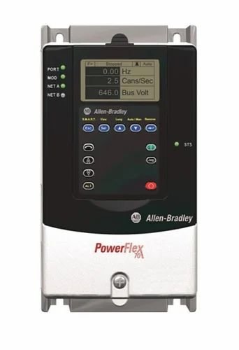 [Imagem do produto INVERSOR DE FREQUÊNCIA TRIFÁSICO 0.55KW 4,2A 240V 50/60HZ  20AB4P2A3AYNNNC0 ROCKWELL ALLEN BRADLEY]