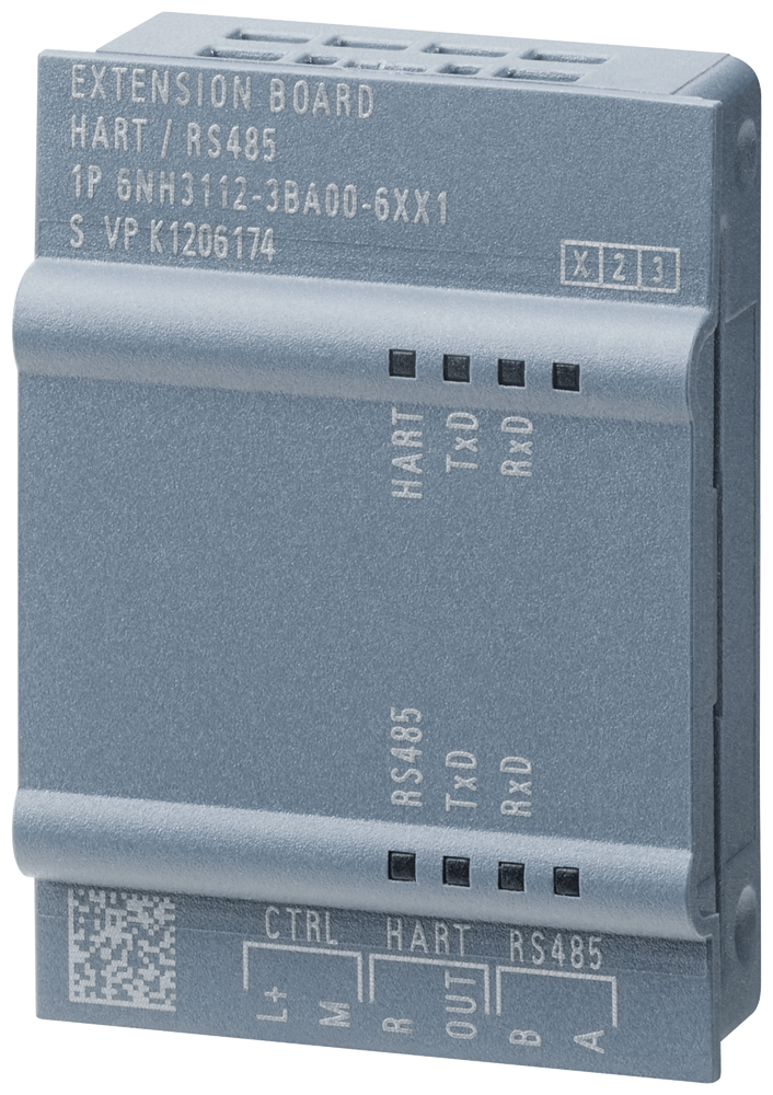 [Imagem PLACA DE EXTENSÃO HART/RS485 PARA FAMÍLIA RTU3000C DE BAIXA POTÊNCIA 6NH31123BA006XX1 SIEMENS]