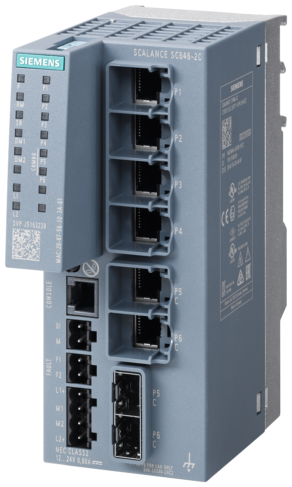 [Imagem SCALANCE SC646-2C 6GK56462GS002AC2 SIEMENS]