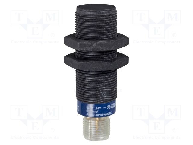 [Imagem SENSOR INDUTIVO CC D18 NA 8MM M12  XS4P18PA340D TELEMECANIQUE]