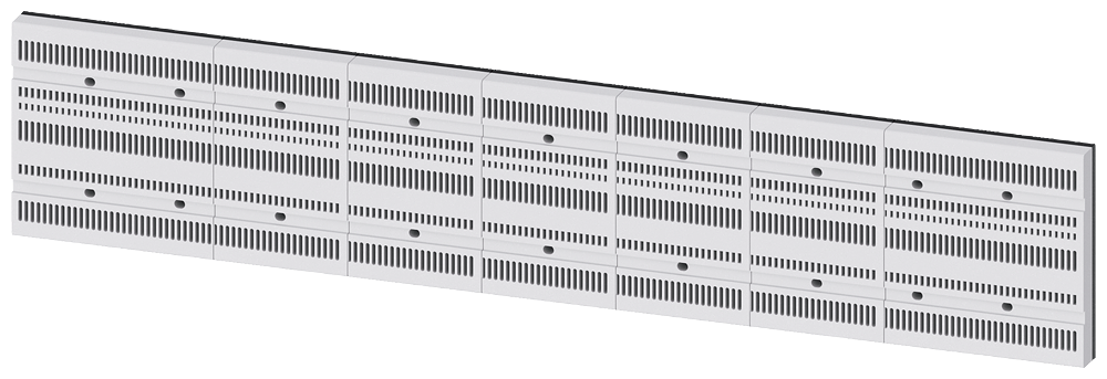 SISTEMA DE BARRAMENTOS 8US2 SISTEMA BÁSICO 250 A 800 MM LARGO 8US23003QS00 SIEMENS