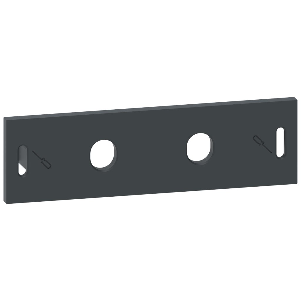 [Imagem CAPA DE PROTEÇÃO FRONTAL PARA RELÉ DE SOBRECARGA ELETRÔNICO TESYS GIGA LR9G115 225 LA9G3704 SCHNEIDER]