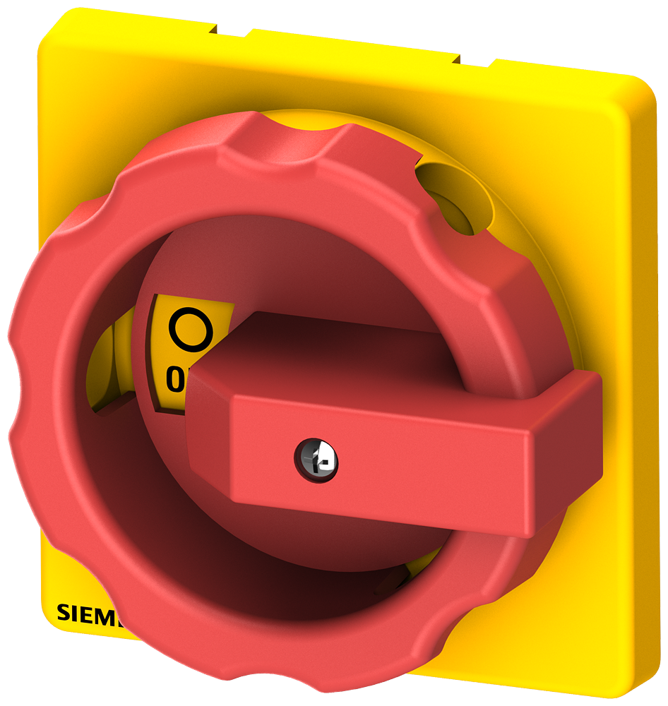 ACIONAMENTO ROTATIVO BOTÃO DE ACIONAMENTO VERMELHO/AMARELO PARA ENCAPSULAME 3LD92243G SIEMENS