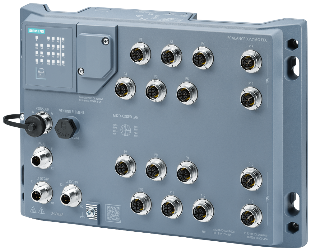 SWITCH SCALANCE XP216EEC 6GK52160XA002ES6 SIEMENS