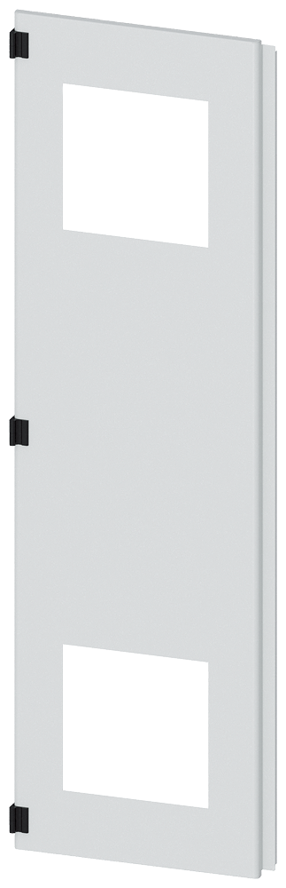 METADES DA PORTA ESQUERDA COM CORTE PARA VENTILADOR DO FILTRO 8MF18502UT253BA2 SIEMENS