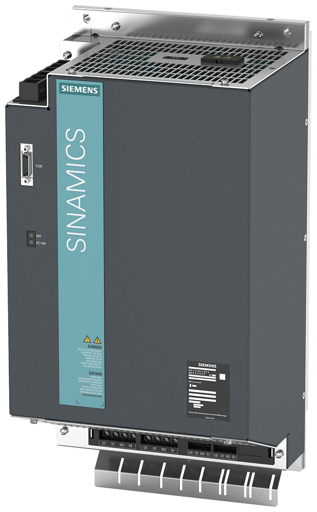 SINAMICS S120 COMBI B01 POWER MODULE ENTRADA: 3CA 400V 16KW SAÍDA: 3CA 400V, 6SL31113VE216FC1 SIEMENS
