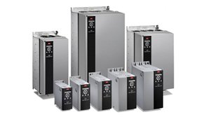 [Imagem INVERSOR DE FREQUÊNCIA TRIFÁSICO 200KW 395A 380/500V 50/60HZ 131F1987 DANFOSS]