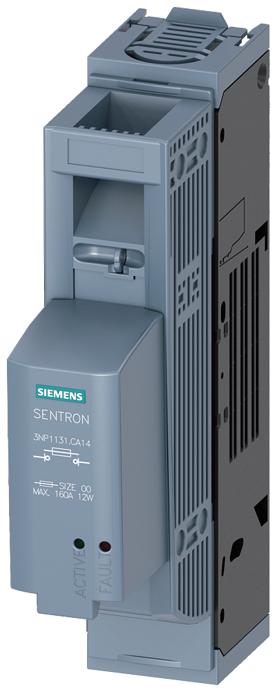 SECCIONADORA-FUSÍVEL SOB CARGA 3NP1 DE 1 POLO NH00 160 A 3NP11311CA14 SIEMENS