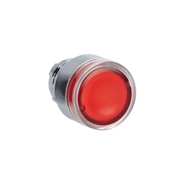 [Imagem EASY HARMONY XB2 ILLUMINATED PUSH BUTTON HEAD METAL FLUSH RED Ø22 SPRING RETURN ZB2BW34C SCHNEIDER]