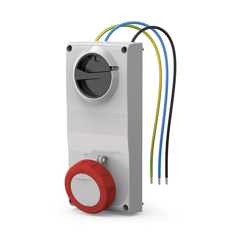 [Imagem TOMADA DE EMBUTIR 2P+T 16A 9H 407.1678 SCAME]