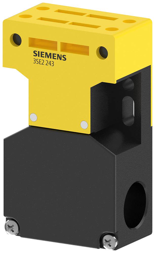 [Imagem CHAVE DE POSIÇÃO DE SEGURANÇA COM ACIONADOR SEPARADO LATERAL E FRONTAL 3SE22430XX SIEMENS]