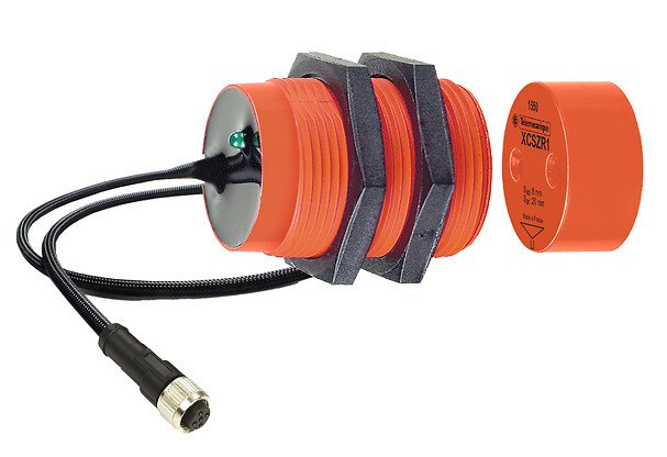 [Imagem CHAVE MAGNÉTICA SEGURANÇA CILINDRO 2NF COM LED XCSDMR791L01M12 TELEMECANIQUE]