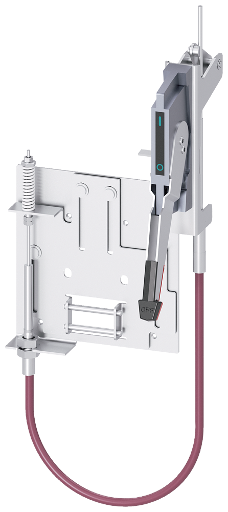 UNIDADE DE COMANDO COM CABO BOWDEN MAX-FLEX CONJUNTO DE MONTAGEM COMPLETO 3VA98770CK72 SIEMENS