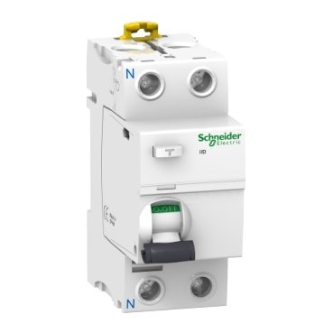 [Imagem do produto INTERRUPTOR DIFERENCIAL RESIDUAL ACTI9 IID 2P 16A 10MA SCHNEIDER]