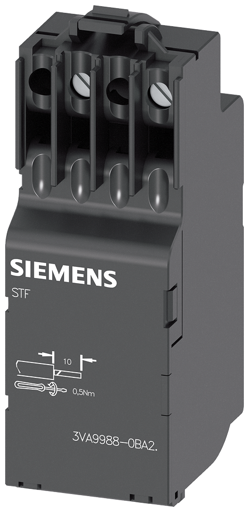 [Imagem DISPARADOR DE TENSÃO FLEXÍVEL 110-127 V CA 50/60 HZ ACESSÓRIOS PARA: 3VA10 AT 3VA99880BA22 SIEMENS]