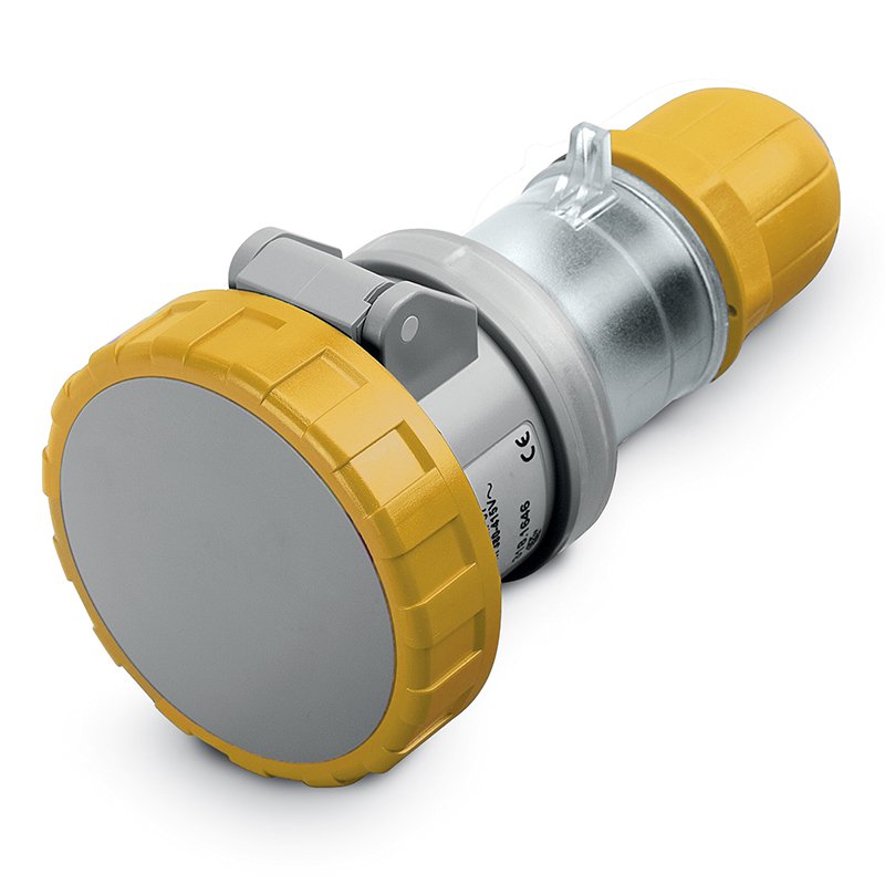 [Imagem do produto TOMADA MÓVEL 16A 2P+T 4H IP66/IP67/IP69 318.1640P.TR SCAME]