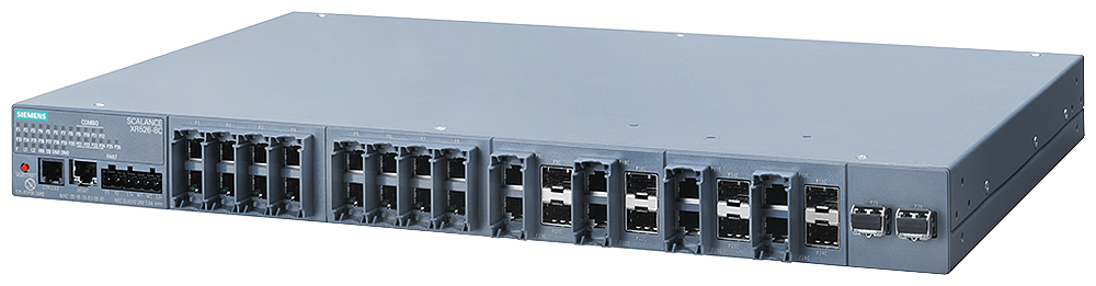 [Imagem do produto SCALANCE XR526-8C,24RJ45,8SFP,2SFP+,1AC 6GK55268GR003AR2 SIEMENS]