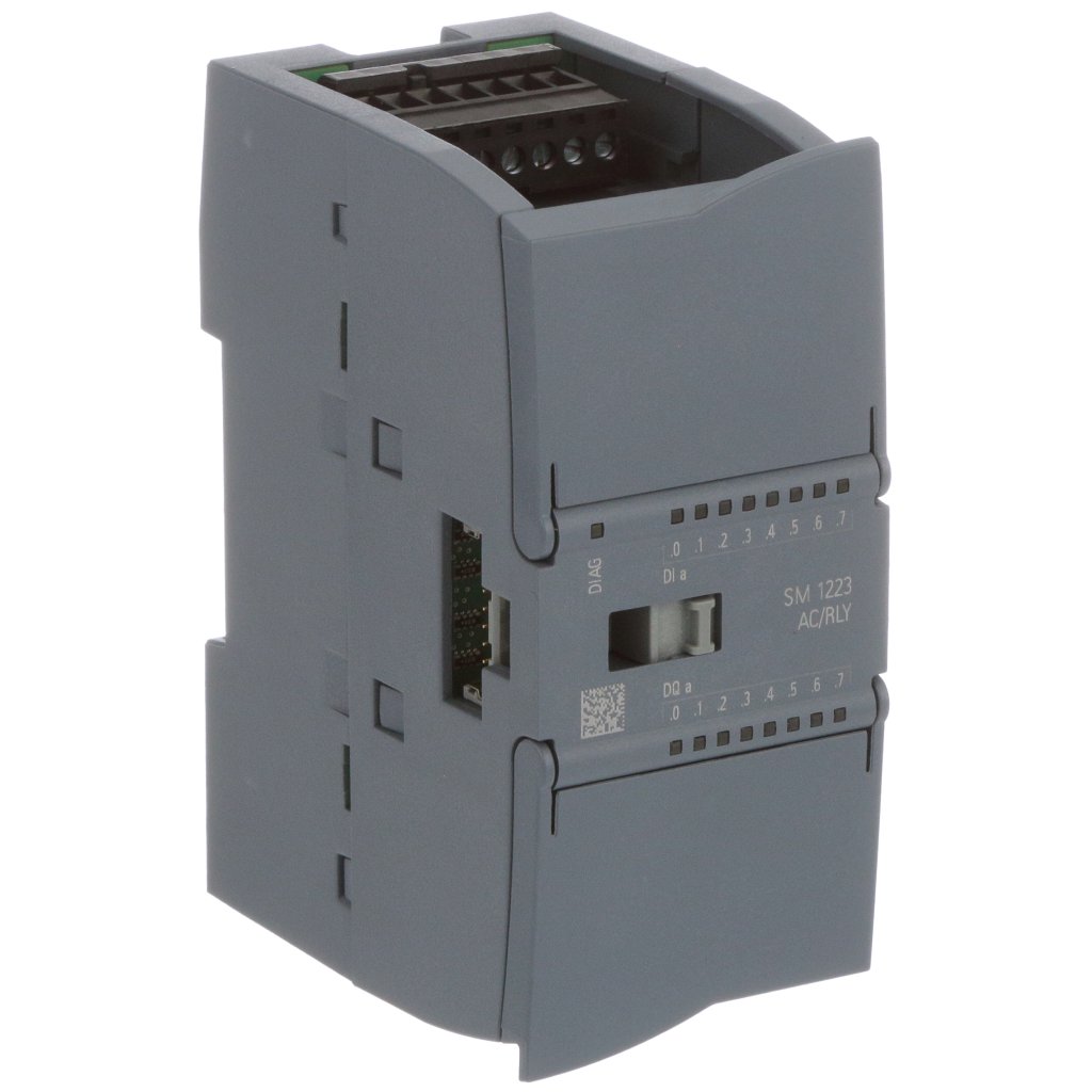 [Imagem do produto S7-1200: SM 1223, 8DI AC/ 8DO RELÊ 6ES72231QH320XB0 SIEMENS]