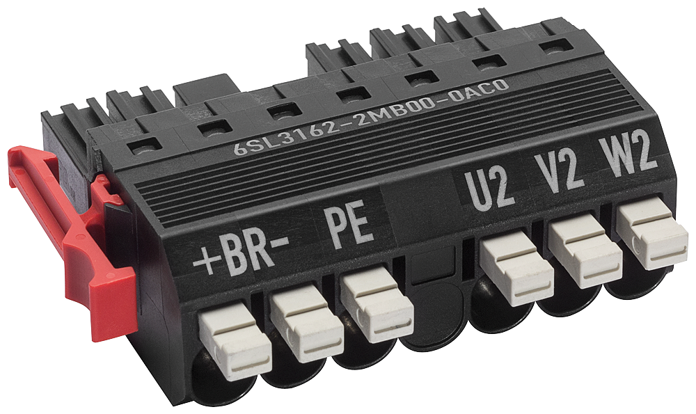 [Imagem CONECTOR DE FORÇA TERMINAL TIPO PUSH-IN 6SL31622MB000AC0 SIEMENS]