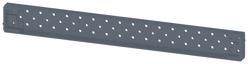 CALHA DE SUPORTE UNIVERSAL ADEQUADA PARA PROFUNDIDADE DO ARMÁRIO 6 8MF10452AS30 SIEMENS