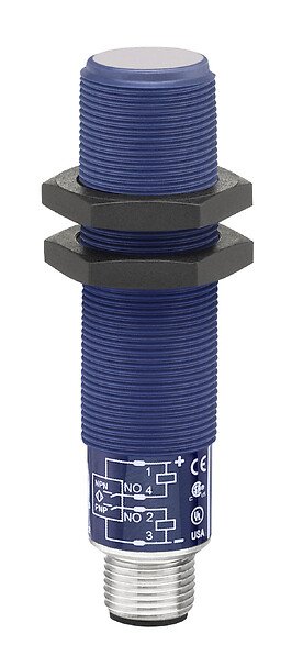 [Imagem SENSOR ULTRASSONICO PNP/NPN 2NA  XX518A1KAM12 TELEMECANIQUE]