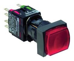 [Imagem BOTÃO 16MM PLÁSTICO  LUMINOSO COM RETENCA XB6CF4B5B SCHNEIDER]