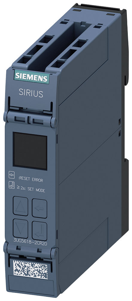 [Imagem RELÉ MONITORAÇÃO REDE, DIGITAL, QUEDA FASE, SEQUÊNCIA FASES, ASSIMETRIA, FREQ 3UG56182CR20 SIEMENS]