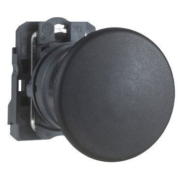 [Imagem BOTÃO 22MM PLÁSTICO  SOCO A IMPULSÃO D40M XB5AC25 SCHNEIDER]