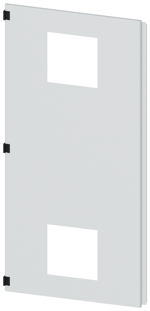 METADES DA PORTA ESQUERDA COM CORTE PARA VENTILADOR DO FILTRO 8MF18802UT253BA2 SIEMENS
