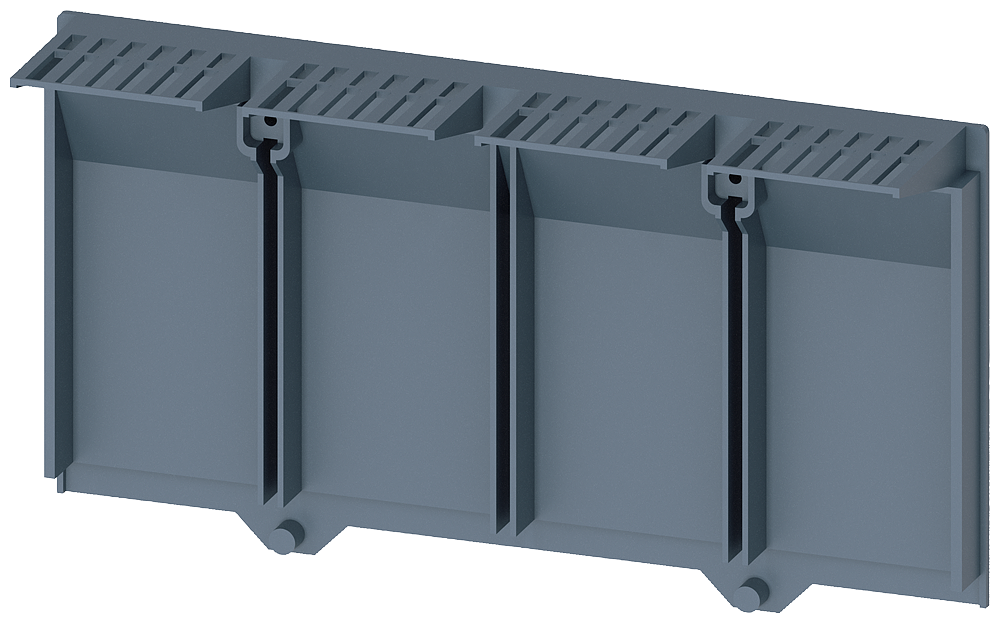 PLACA DE ISOLAMENTO ESTENDIDA DE 4 POLOS 1 PEÇA ACESSÓRIOS PARA: 3VM12 3VM92110WJ40 SIEMENS